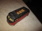 Vintage 1950's Bandai Tin Friction VW Volkswagen Micro Bus SELLING AS IS