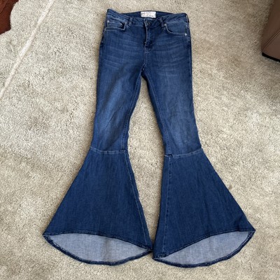 Free People Just Float on Flare Jeans