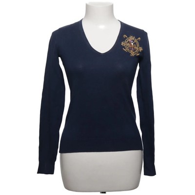 Ralph Lauren Sport, Pullover, Größe: XS, Blau, Baumwolle, Einfarbig #ovT
