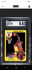 1991 Kenner Starting Lineup Michael Jordan Dunking Card Graded SGC 8.5 NM-MT+
