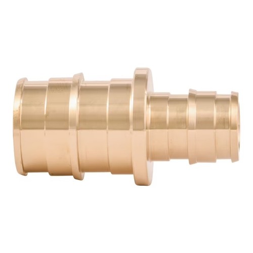 SharkBite PEX-A - 3/4 In. x 1/2 In. - Brass Reducing Coupling - UAB058LFA