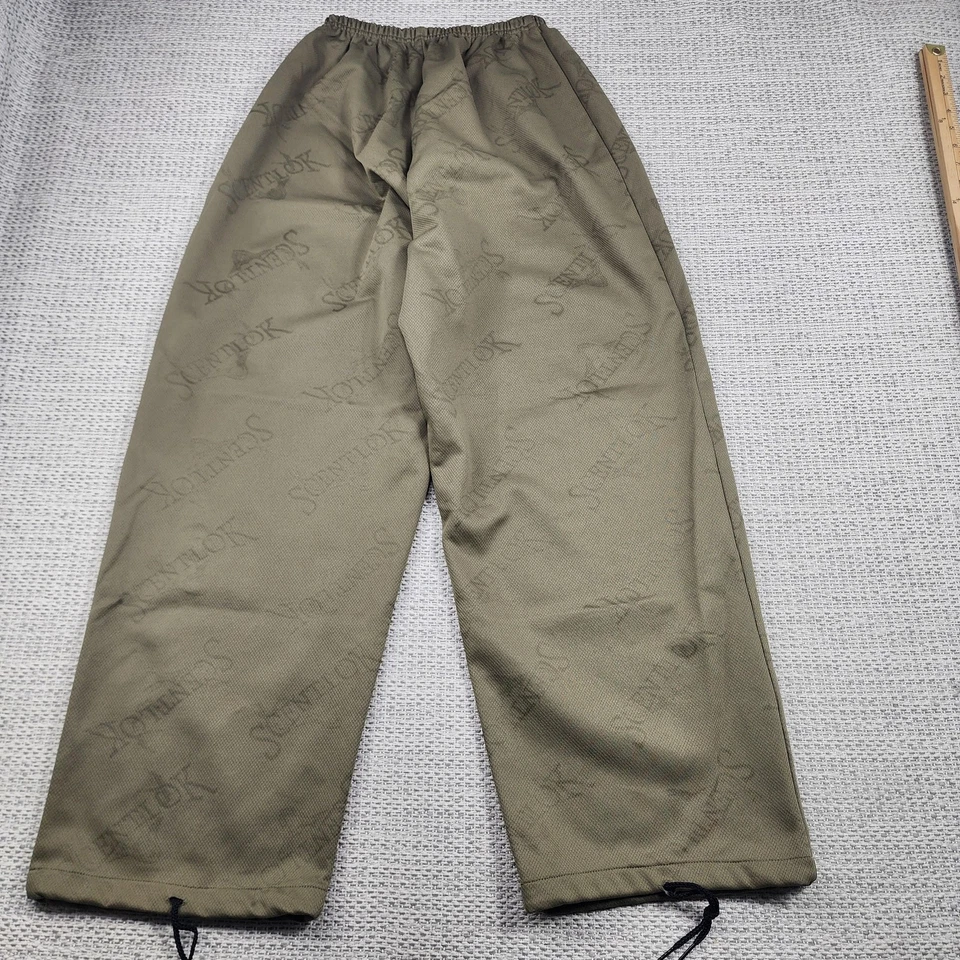 ScentLok Hunting Pants Medium Made In USA Odor Eliminating Drawcord Hem - Image 2 of 4