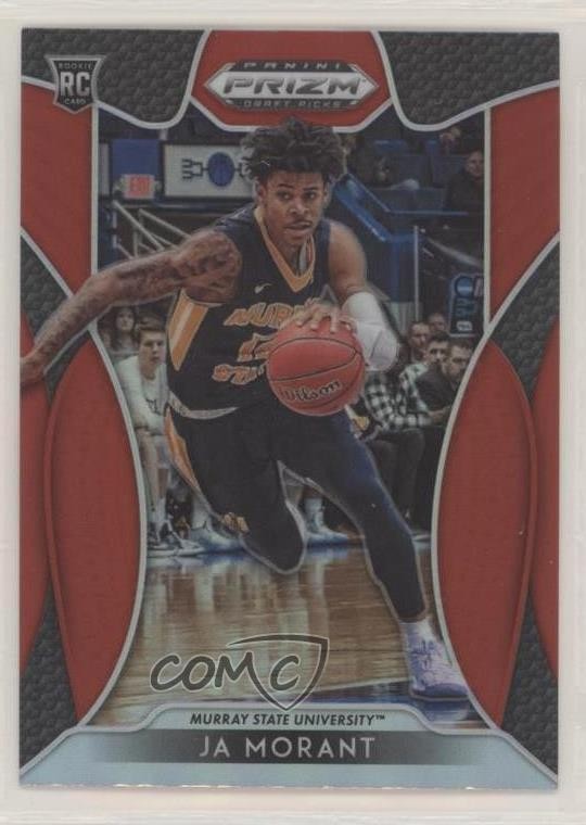 2019-20 Panini Prizm Draft Picks Red Prizm Ja Morant #2 0c4
