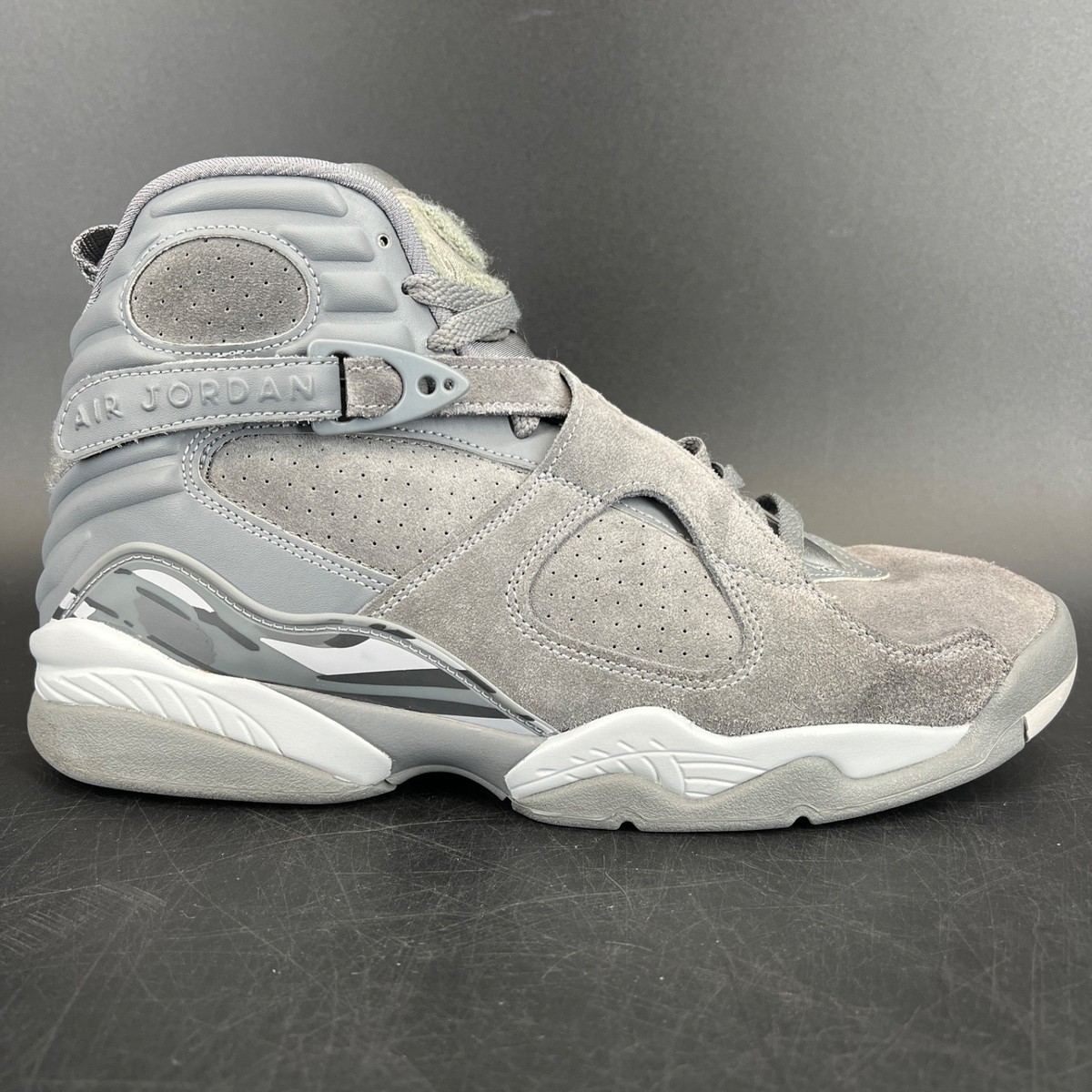 シューズ(男性用) Air Jordan 8 Retro Grey Air Jordan 8 Retro 'Cool Grey' Release Date. Nike SNKRS