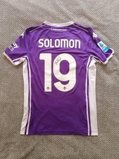 Fiorentina Match Worn Shirt #19 Manor Solomon Signed