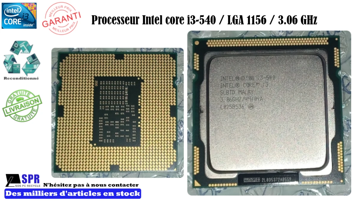 INTEL SLBLJ Quad Core Xeon X3430 2.4GHz Socket 1156 Lynnfield Processor