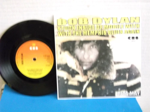 Bob Dylan,Columbia,"Rita May",UK,7" 45 with P/C,Juke box issue,Fan Club cover,M