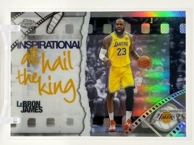 2025-26 TOPPS Chrome LEBRON JAMES Inspirational All Hail the King