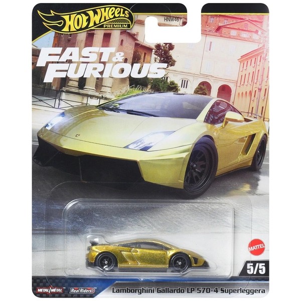 Hot Wheels Premium Lamborghini Gallardo LP 570-4 Superleggera Fast X 1:64 OVP-image