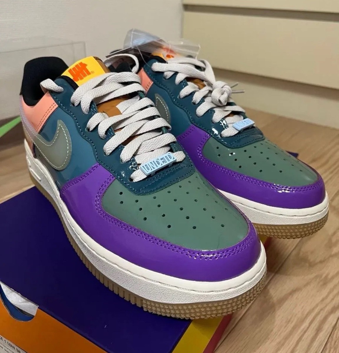 Size 8.5 - Nike Undefeated x Air Force 1 Low Celestine Blue