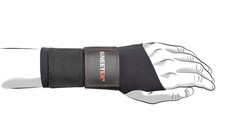 KNEETEK Orthèse pouce poignet TW bandage - Noir L - Gauche