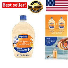 Milk & Honey Scent Liquid Hand Soap Refill 50 Fl Oz - Bacteria Fighting Moisture 0.19 per fl oz
