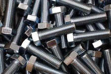 (10) Metric M20-2.5 x 70 Hex Head Cap Screw Zinc Plated Class 10.9 Bolts DIN 933