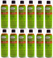 QTY12 777 Polymat FAST TACK FOAM FABRIC CARPET UPHOLSTERY SPRAY GLUE ADHESIVE