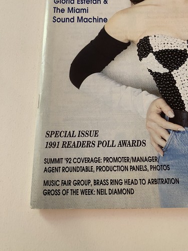 Performance Magazine No Doubt Gloria Estefan March 13, 1992 NM - Imagen 5 de 20