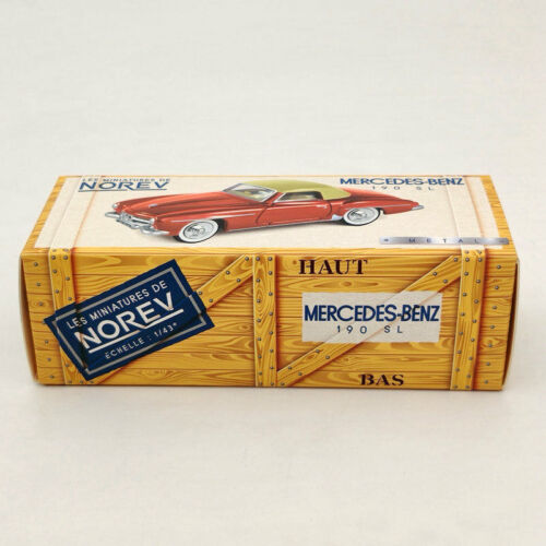 Norev Mercedes Benz 190 SL Rosso CL3512 Modelli Diecast Collezione Limitata 1/43 - Foto 9 di 9