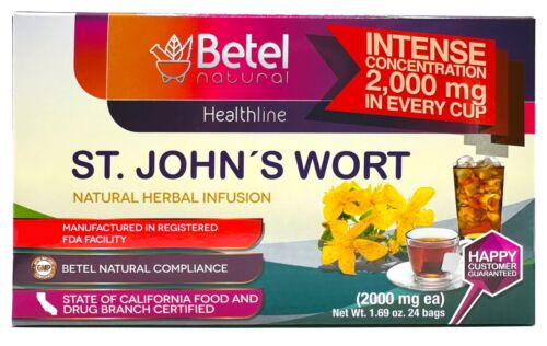 Premium Hierba de San Juan Te von Betel Natural - Johanniskraut - 2 Gramm pro Tee - Bild 3 von 5
