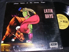 Private Label ORGAN Specialty LP BLACK VELVET Bullfighter Covr JOHNNY KEMM Latin