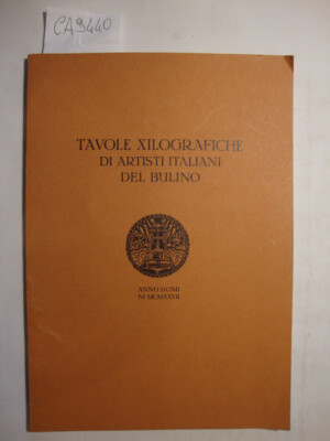 Holzschnitte italienischer Künstler aus Bulino - Anno Domino 1927
