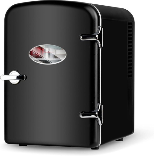 2 Colors 4L Mini Fridge Home 12V Portable Mini Fridge for Drinks Bar Beauty Car - Picture 12 of 14