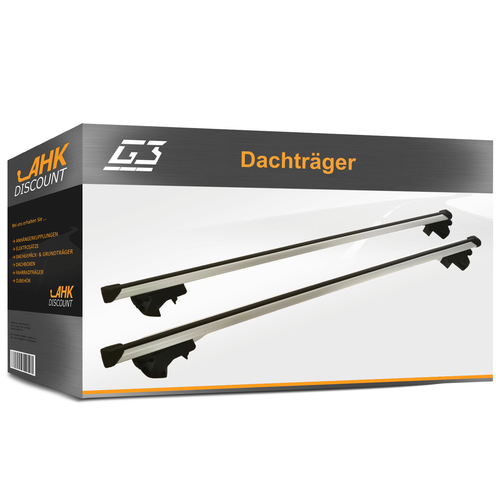 Für VW Touran 05.2010 - 05.2015 G3 Dachträger Open Alu Aluminium silber Neu - Bild 1 von 5
