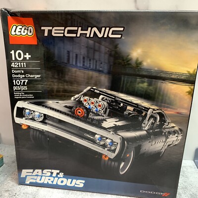 LEGO 42111 Technic FAST & FURIOUS Dom's Dodge Charger 1077 PCS