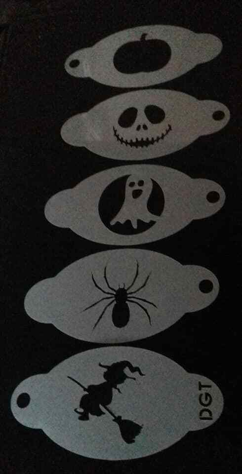 FINGERINSPIRE 4 Stencil Per Pittura Con Motivo A Piastrelle, 20 X