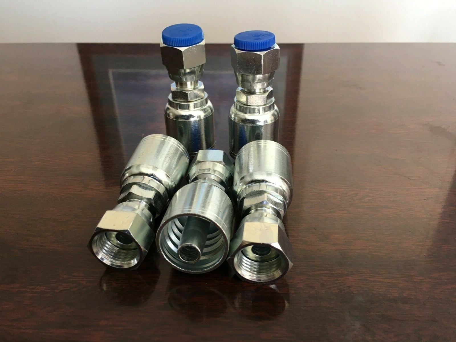 5 PK 3/4" Female ORS Seal Face Hydraulic Hose Fitting x #12 Hose 1JS43-12-12