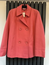 Bnwot New Cath Kidston Pink Car Overcoat Coat Size 8 Beautiful Lining