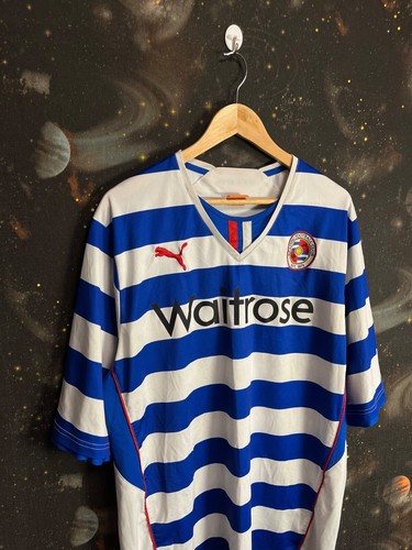 Reading 2013/2014 Home Football Shirt Soccer Jersey Puma Size 3XL Men's Vintage - Picture 4 of 20