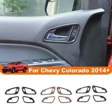 Inner Door Handle Bowl Cover Trim Overlay for Chevy Colorado/GMC CANYON 2014+