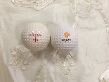 2 Vintage Hogan Golf balls - Leader 90 and Apex S 90 'Drytex' Logo