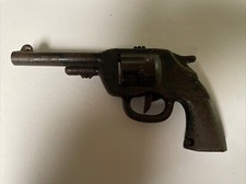 Vintage Wyandotte Toys Pressed Steel Black Gun 7.75" Non Working