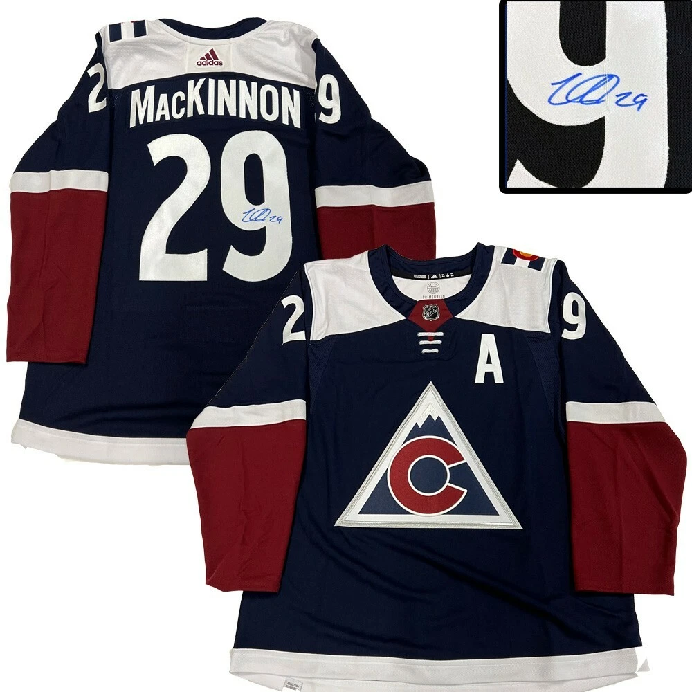 Signed Nathan Mackinnon jersey