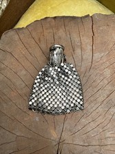 Ancienne Aumônière Métal Argenté