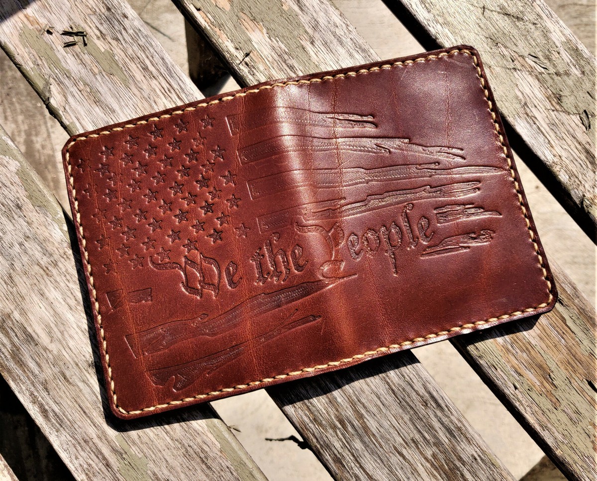 JP Leathercraft RAEDA Leather Wallet Wickett Craig Brown We the