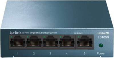 TP-Link LS105G 5-Ports Gigabit Netzwerk Switch (5 RJ-45 Lan Ports, robust