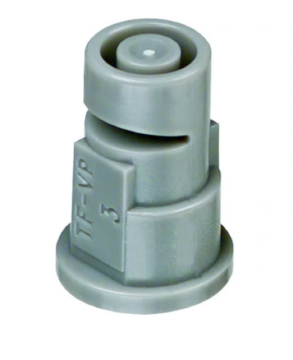 TeeJet Turbo FloodJet Wide Angle Flat Spray Tip, Polymer - Grey
