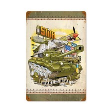 Military Surplus Metal Sign - Hand Made in the USA with American Steel