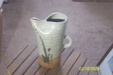 VTG Poterie De La Colombe Stoneware Pitcher Pottery of the Dove Vallauris France