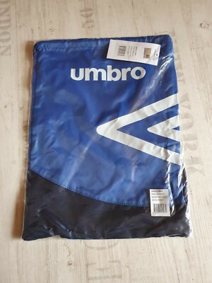 Umbro Gymbag Turnbeutel Sportbeutel Rucksack - blau / NEU