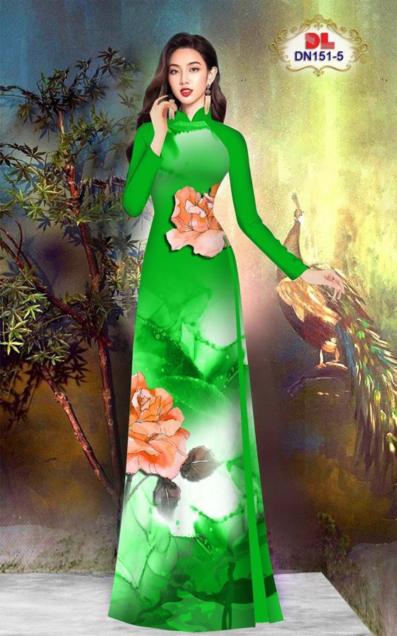 vietnamese dress designers DreamDress By PMN Saika Ao Dai Inspired White Wedding Dress Gown Illusion Floral Embroidery White Pants Chapel | Size: 2