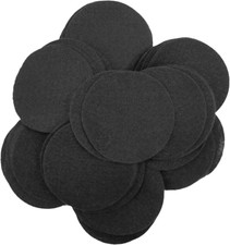 Playfully Ever after Black Craft Felt Circles 3 Inch - 30Pc