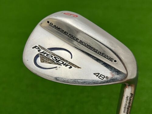 PURESPIN Diamond Face 48* GAP WEDGE Right Handed Graphite Wedge Flex Used GW - Picture 2 of 6