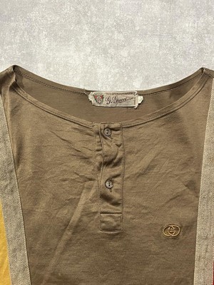 80s Old GUCCI Mulch Patchwork Cutsaw T-shirt | eBay