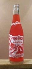 Spring Grove Vintage ACL 10 oz Soda Pop Bottle Spring Grove 55975 Minnesota 209