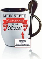 "LöFfeltasse M. Wunschname \" Mein Neffe (Wunschname) Ist Der Beste \""