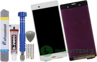 FüR Sony Xperia Z3 D6603 Display Komplettes Bildschirm Lcd + Touch Big Weiß