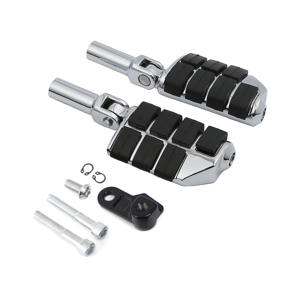 estriberas traseras para pasajero para Harley Softail Slim 12-17 Cross Bones 08-11 Foto 3 de 4