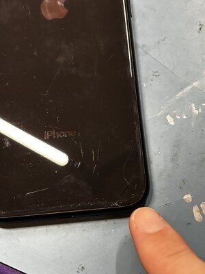 CRACKED iPhone XR Back Cover Housing Replacement Original OEM